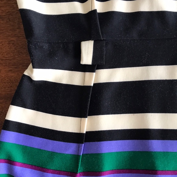 Emma & Michele Midi Striped Sleeveless Dress 6 - Picture 8 of 9